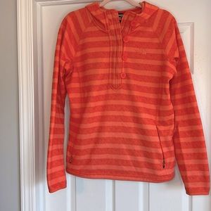 North Face fleece sweatshirt